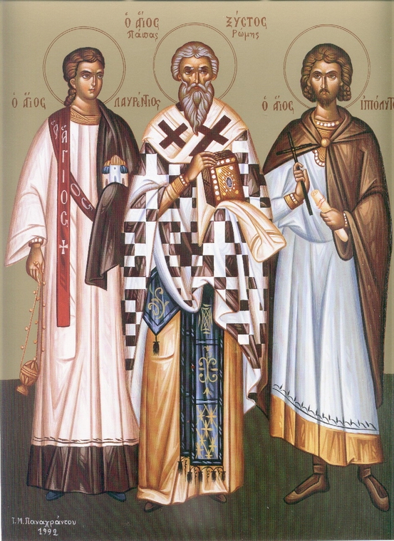 Viața Sfântului Mucenic Sixt, Episcopul Romei