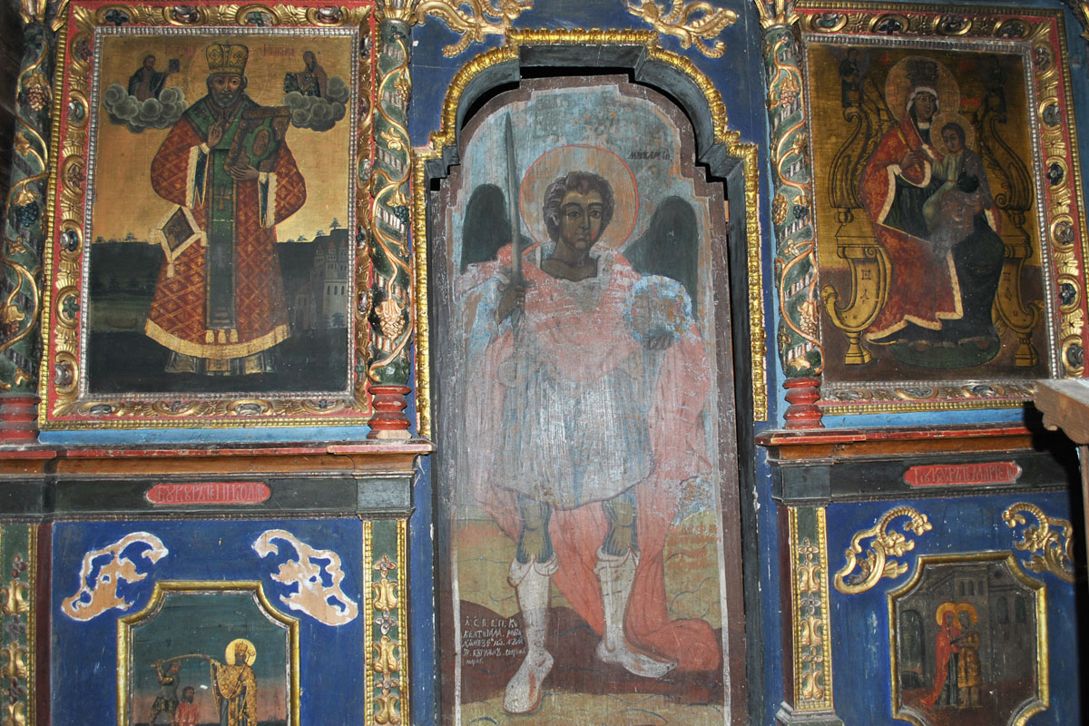 Tezaurul pictural al lăcaşului în lemn de la Horodnic de Sus