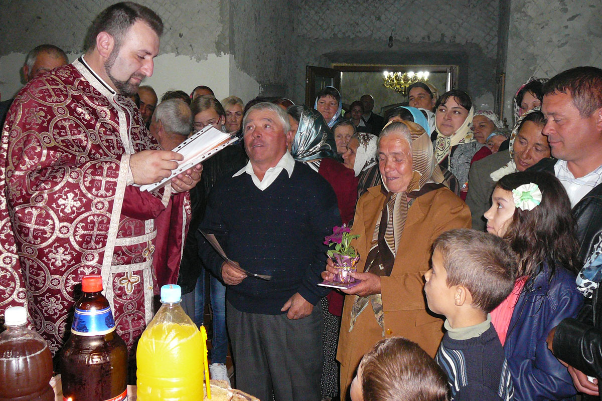 Moment festiv în parohia Glodenii Gândului