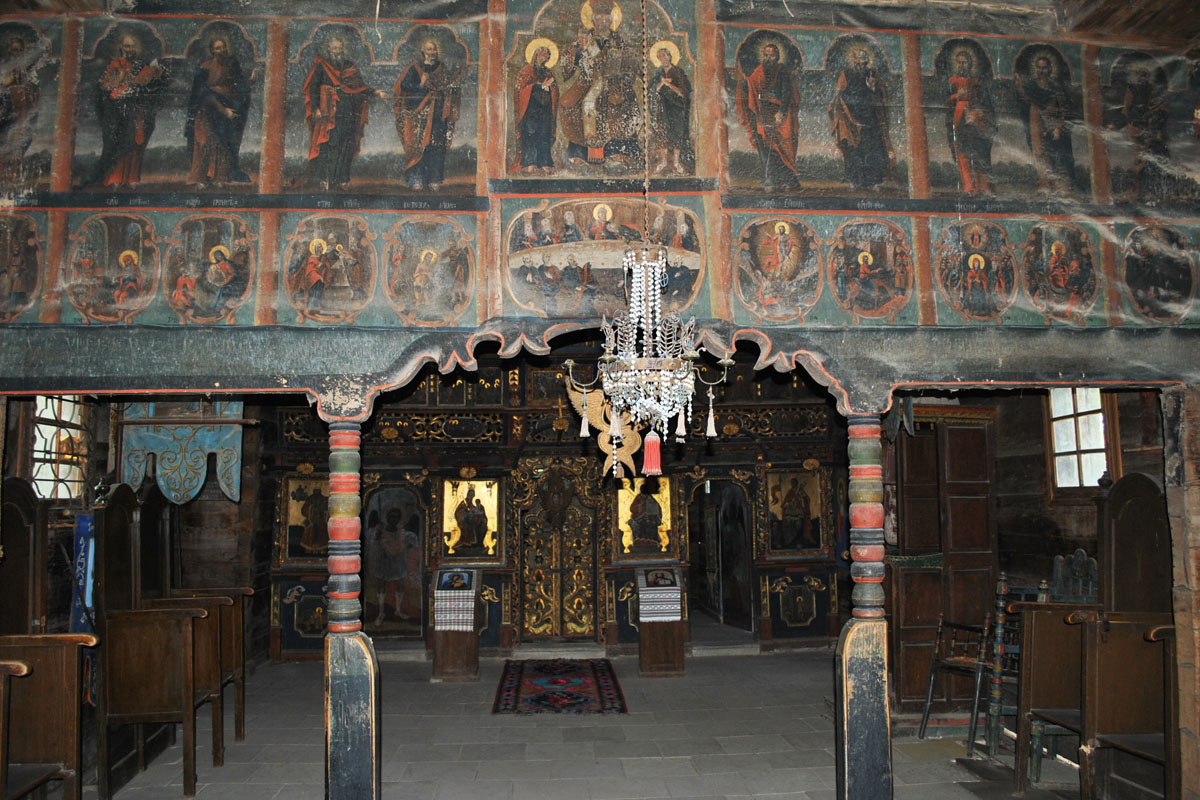 Tezaurul pictural al lăcaşului în lemn de la Horodnic de Sus