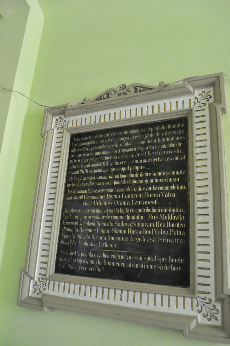 Izvorul de vindecare din fosta sală de operaţii