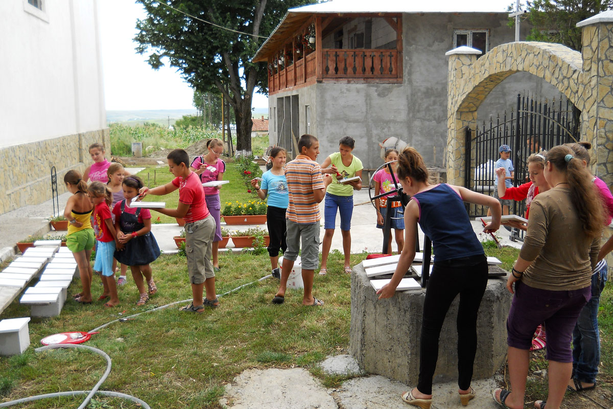 „Cu Hristos pe cărările vacanţei“, în parohia Flămânzi – Cordun