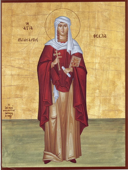 Viața Sfintei Mari Mucenițe, întocmai cu apostolii, Tecla