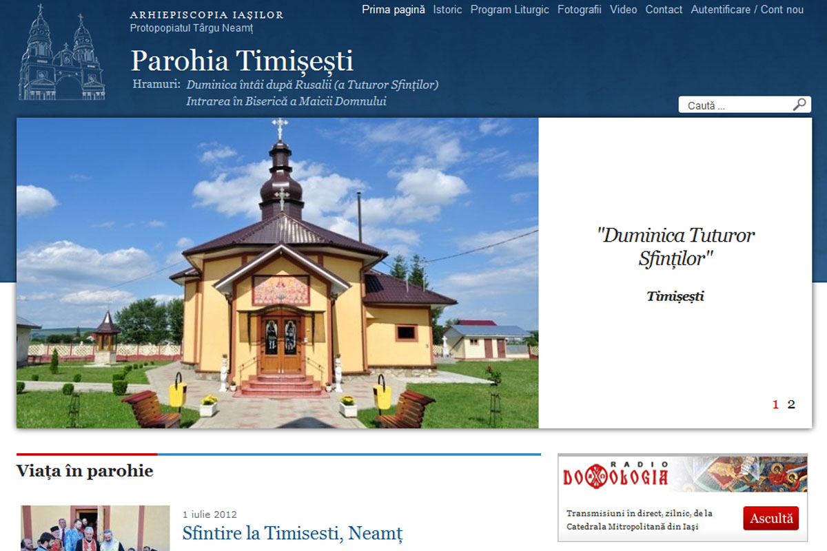 A fost lansată „Reţeaua de saituri pentru parohiile din Arhiepiscopia Iaşilor“