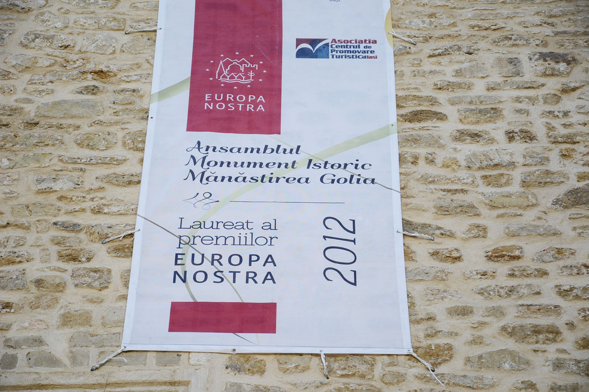 Proiectul de reabilitare a Mănăstirii Golia, excelenţă în cultură şi conservare