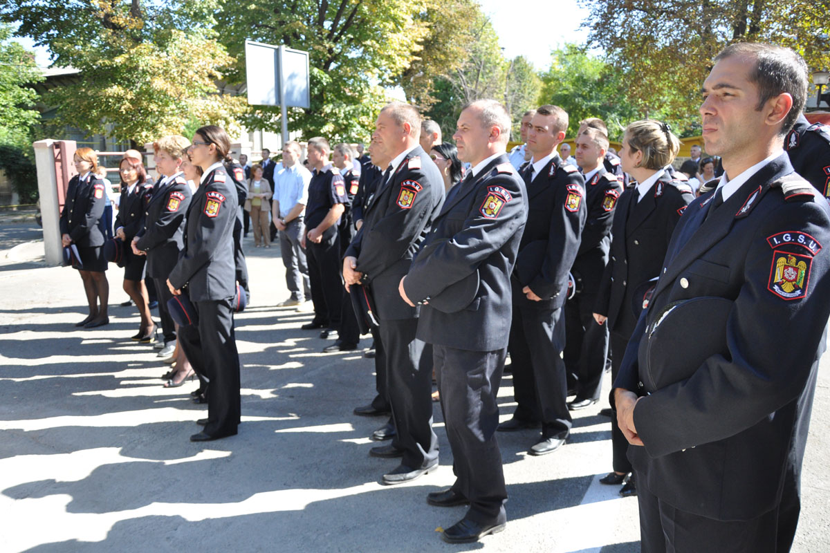 Capela din incinta ISU Iaşi a fost sfinţită de IPS Teofan
