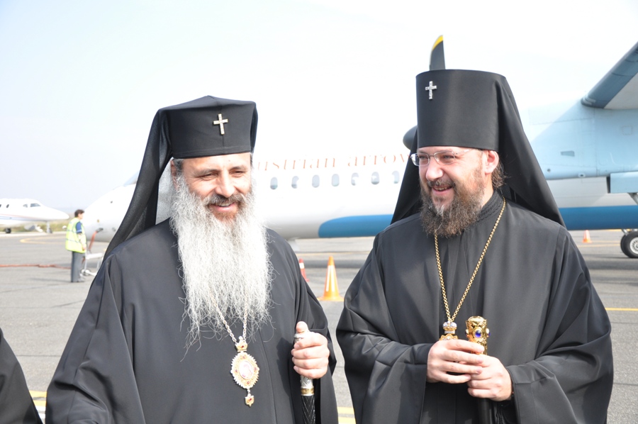 IPS Arhiepiscop Antonie, rectorul Academiei Teologice din Kiev, a sosit la Iaşi
