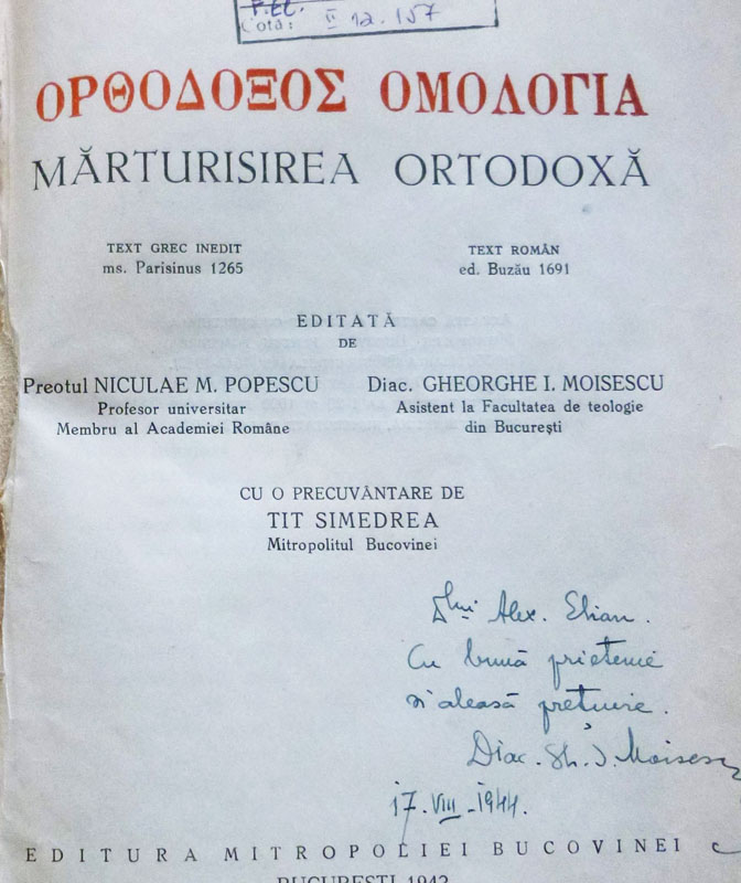 Sinodul de la Iaşi, „un eveniment mondial“