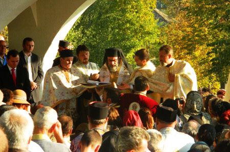 Slujbă misionară în parohia Pânceşti