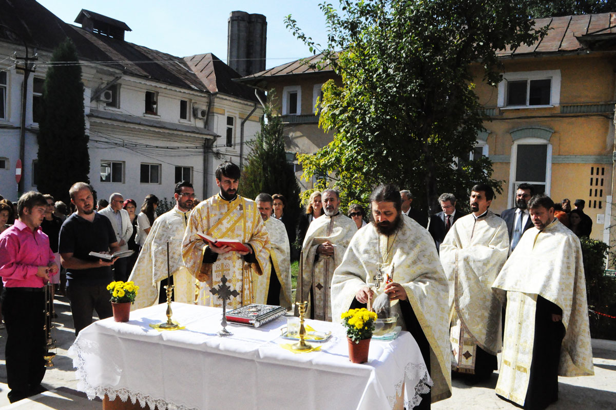 Inaugurare la Spitalul „Sfânta Parascheva“ din Iaşi