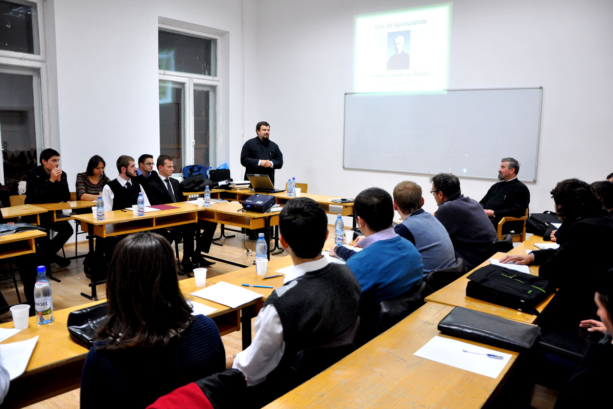 Întâlnire cu viaţa şi opera părintelui Dumitru Stăniloae, la Facultatea de Teologie din Iaşi Întâlnire cu viaţa şi opera părintelui Dumitru Stăniloae, la Facultatea de Teologie din Iaşi