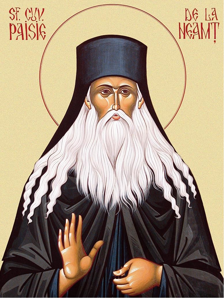 Viața Sfântului Cuvios Paisie de la Neamț