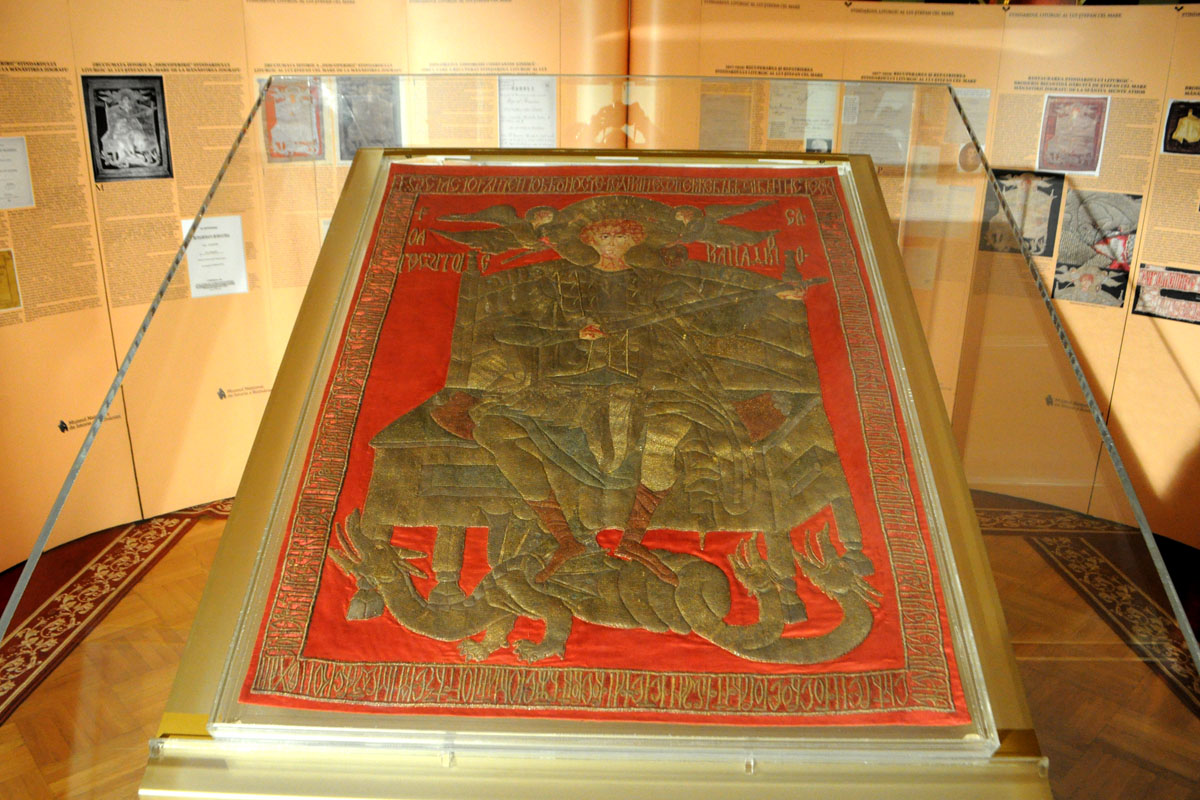 Stindardul liturgic al lui Ştefan cel Mare a ajuns în capitala Moldovei