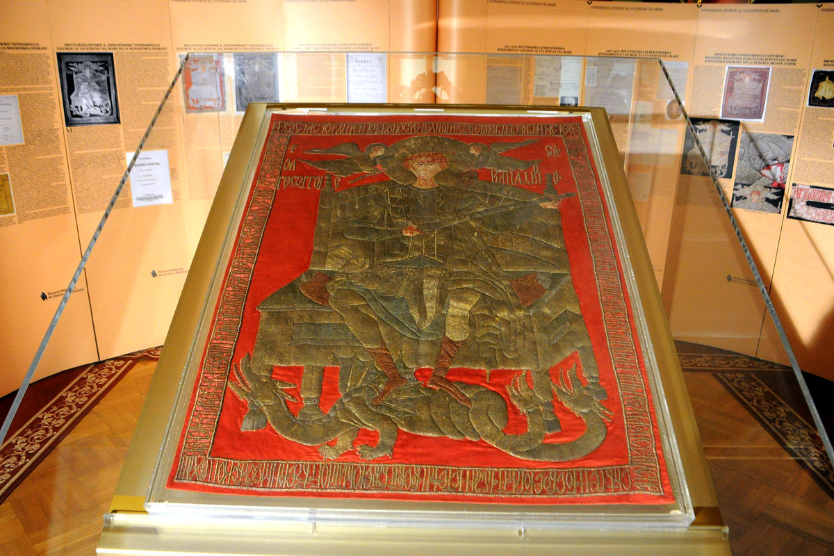 „Stindardul lui Ştefan“, mărturie peste veacuri a credinţei strămoşeşti