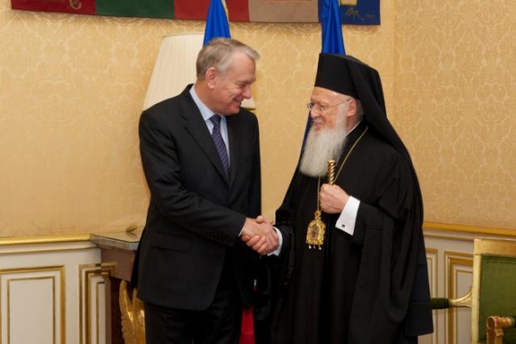 Patriarhul Ecumenic în Franţa