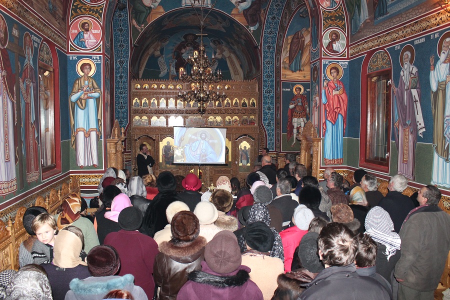 Lansare de film religios la biserica Spitalului Municipal Paşcani