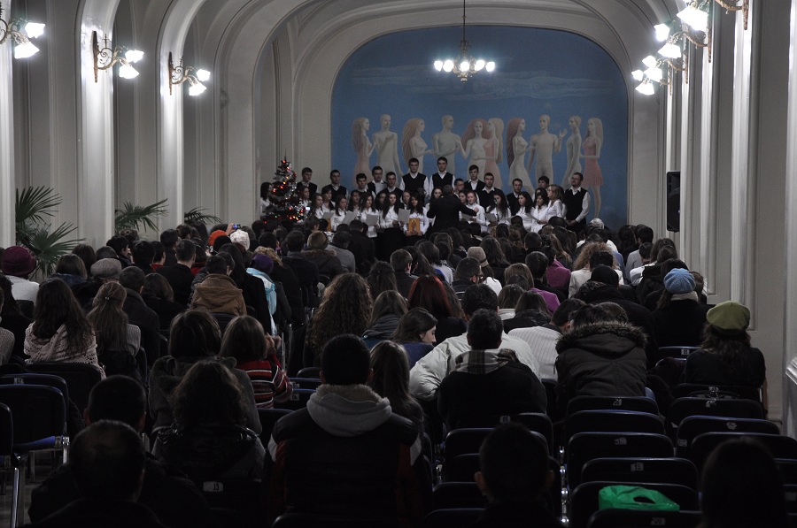 Concert de colinde organizat de ASCOR Iaşi