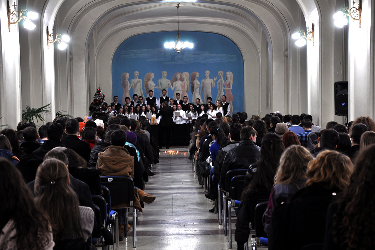 Concert de colinde organizat de ASCOR Iaşi