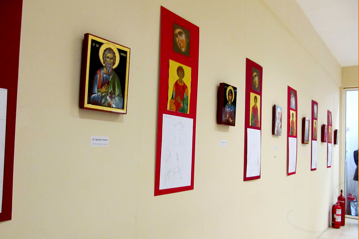 Expoziţie de icoane a membrilor din Atelierul „Sfântul Ioan Damaschin“