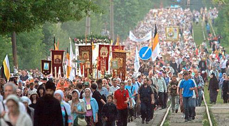 Rusia - Procesiunile religioase sunt căi ale păcii