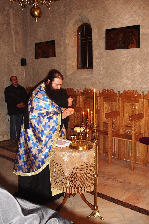 Hram la Mănăstirea „Sfântul Daniil Sihastrul“ din Putna