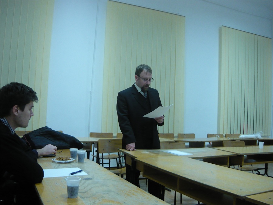 Cercul de Istoria și Filosofia Religiilor al Facultății de Teologie din Iași, la prima întrunire