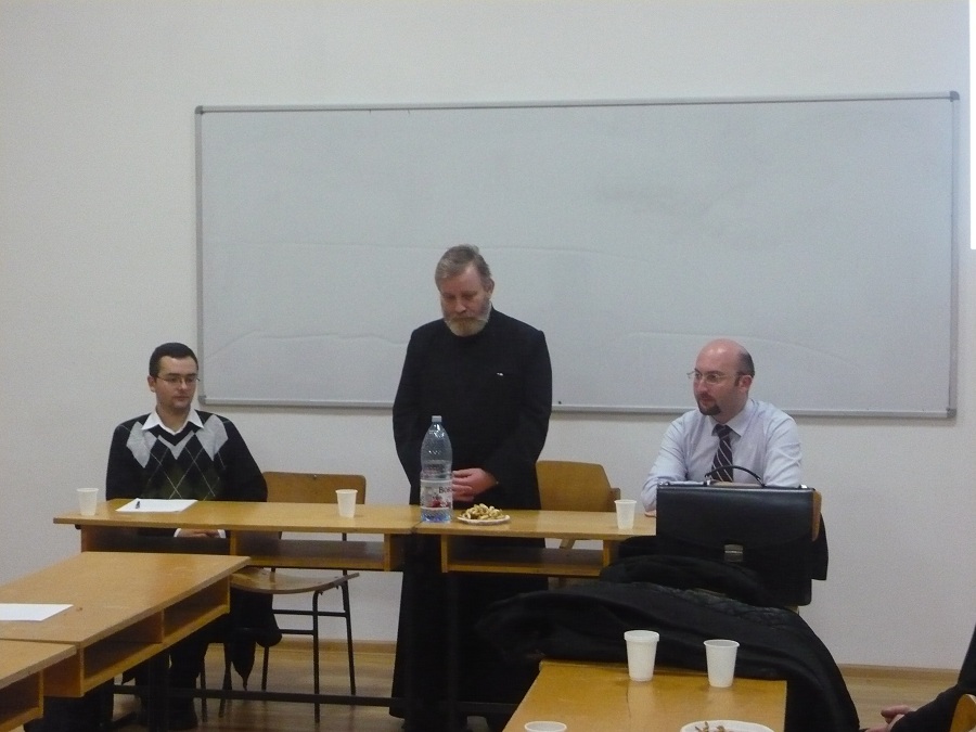 Cercul de Istoria și Filosofia Religiilor al Facultății de Teologie din Iași, la prima întrunire
