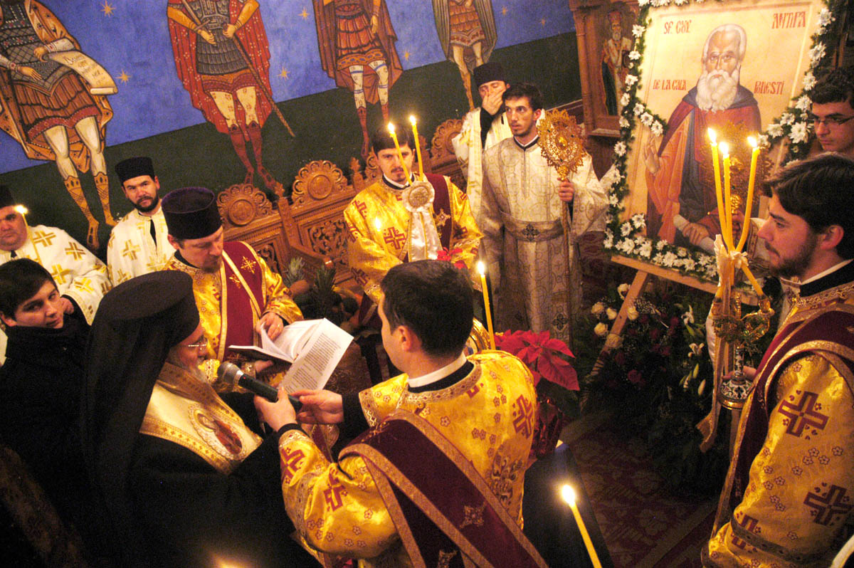 Sărbătoarea Sfântului Cuvios Antipa, la Roman