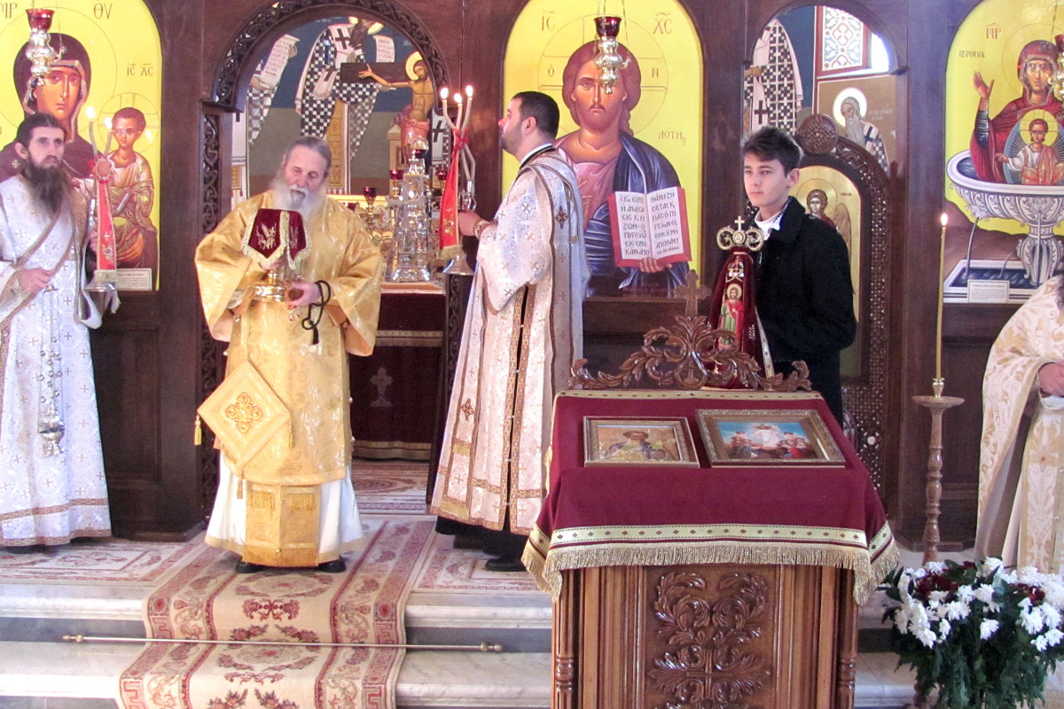 Liturghie arhierească la Mănăstirea Sihăstria Putnei