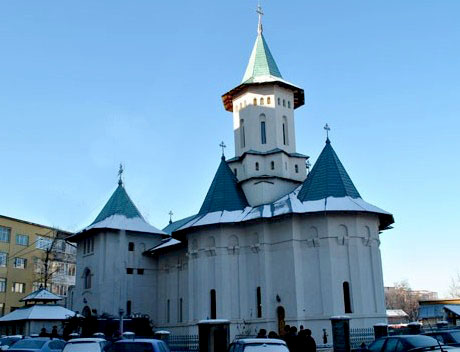 Hramul Bisericii „Sfinţii Trei Ierarhi“ din Suceava