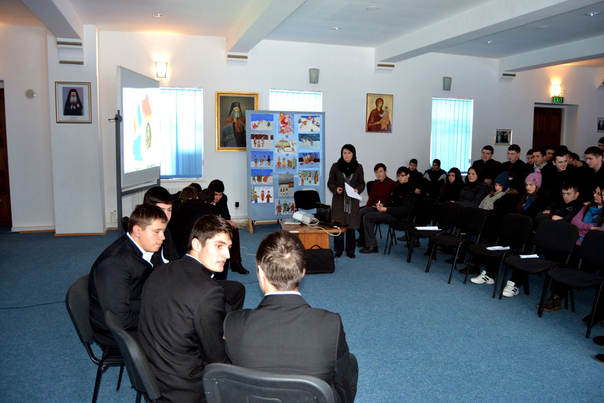 Ziua Unirii la Seminarul Mănăstirii Neamţ