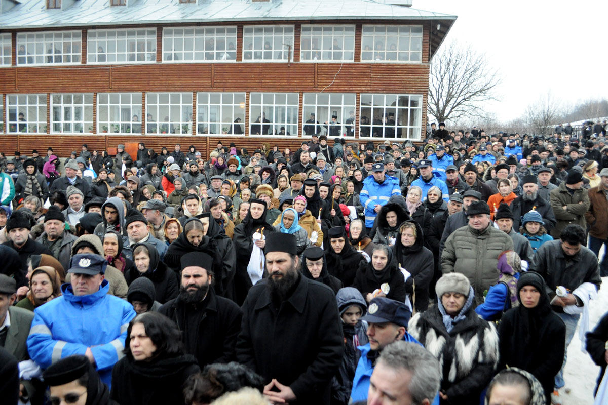 IPS Adrian Hriţcu, înmormântat la Mănăstirea Pogleţ din judeţul Bacău