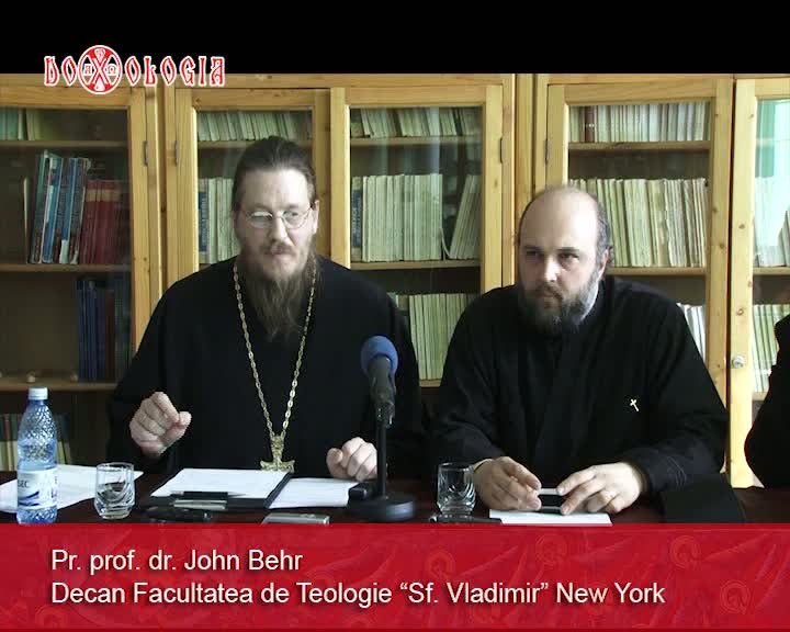 (Video) Pr. John Behr – Idei dogmatice despre legătura dintre antropologie și hristologie