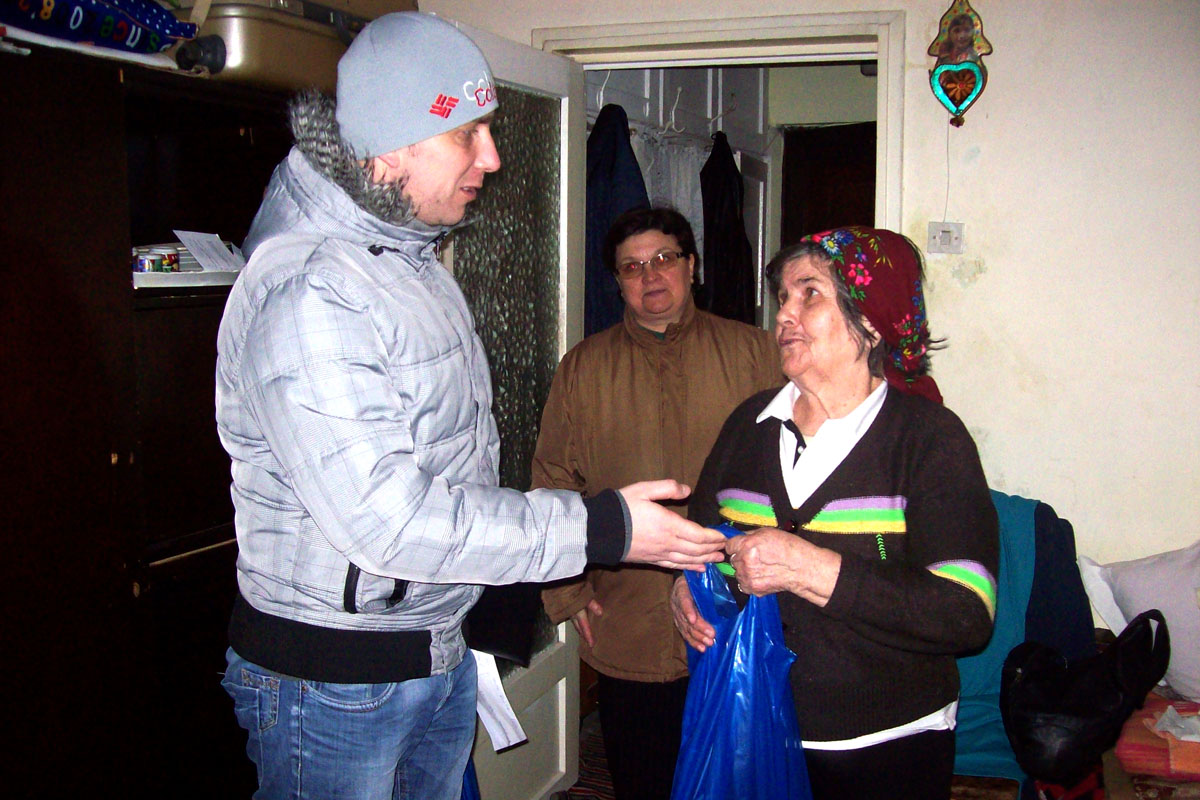 Acţiune filantropică a Centrului „Sfântul Mina“