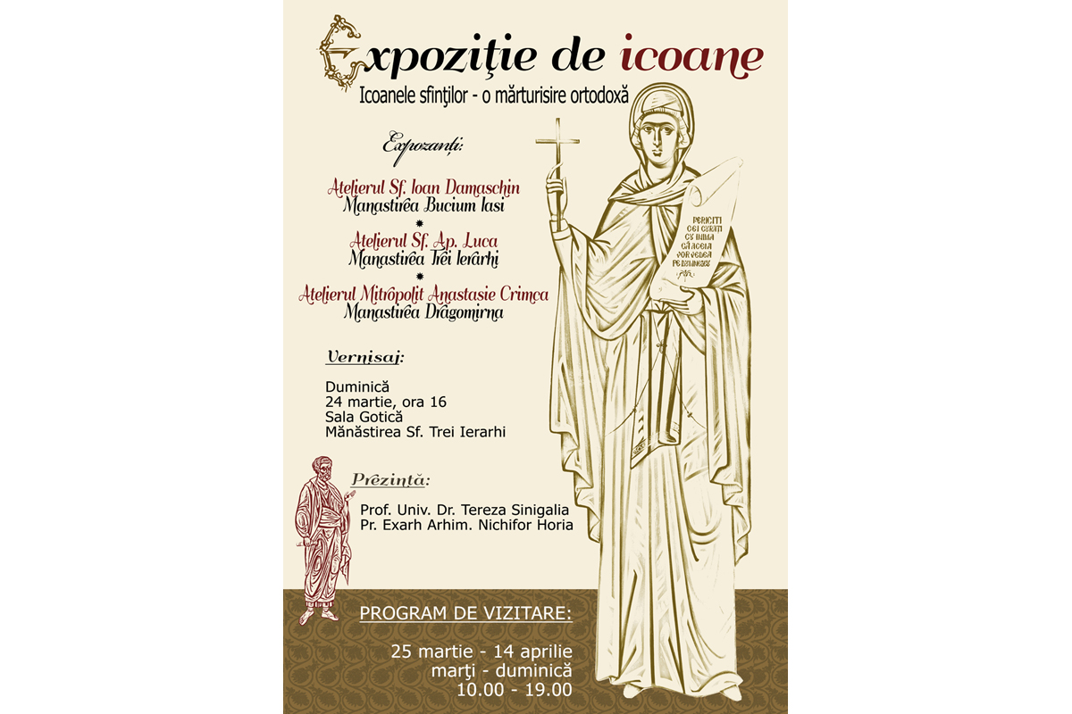 „Icoanele sfinţilor - o mărturisire ortodoxă“