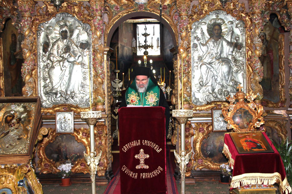 Canonul cel Mare la Catedrala Arhiepiscopală din Roman