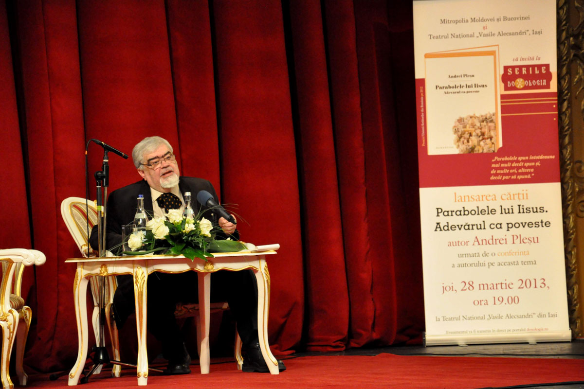 Andrei Pleşu: „…Aşa vorbesc eu despre parabole“