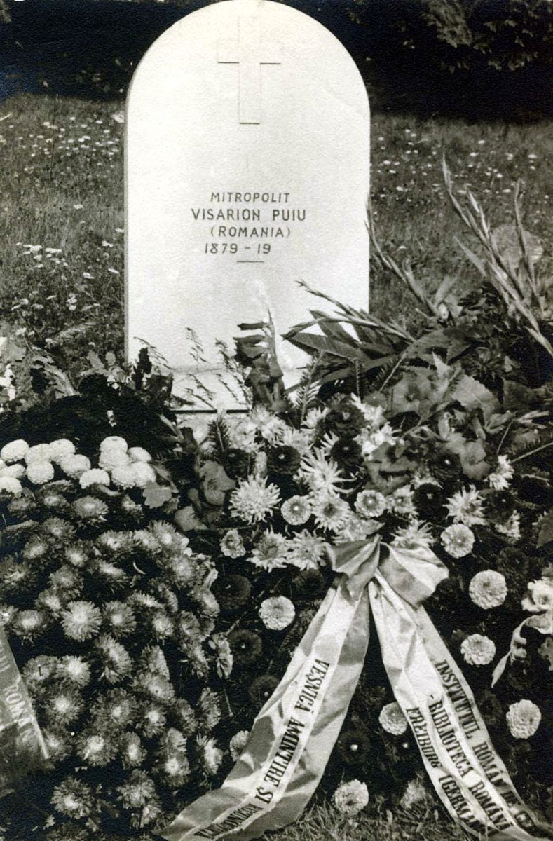 Mormântul mitropolitului Visarion Puiu de la Viels Maisons „Dorim readucerea mitropolitului Visarion Puiu în liniştea Vovideniei“