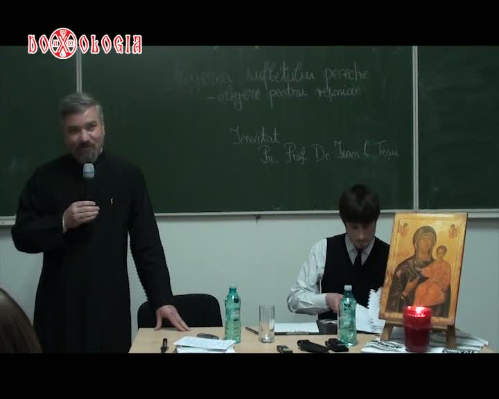 (Video) Diac. Dr. Sorin Mihalache – Alegerea sufletului pereche – alegere pentru veşnicie (1)