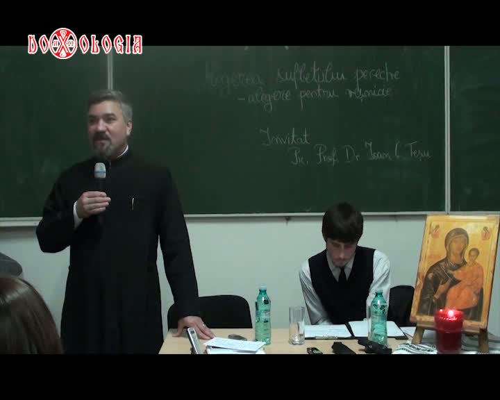 (Video) Diac. Dr. Sorin Mihalache – Alegerea sufletului pereche – alegere pentru veşnicie (2)