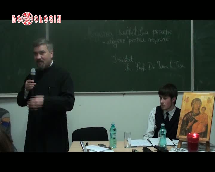 (Video) Diac. Dr. Sorin Mihalache – Alegerea sufletului pereche – alegere pentru veşnicie (3)