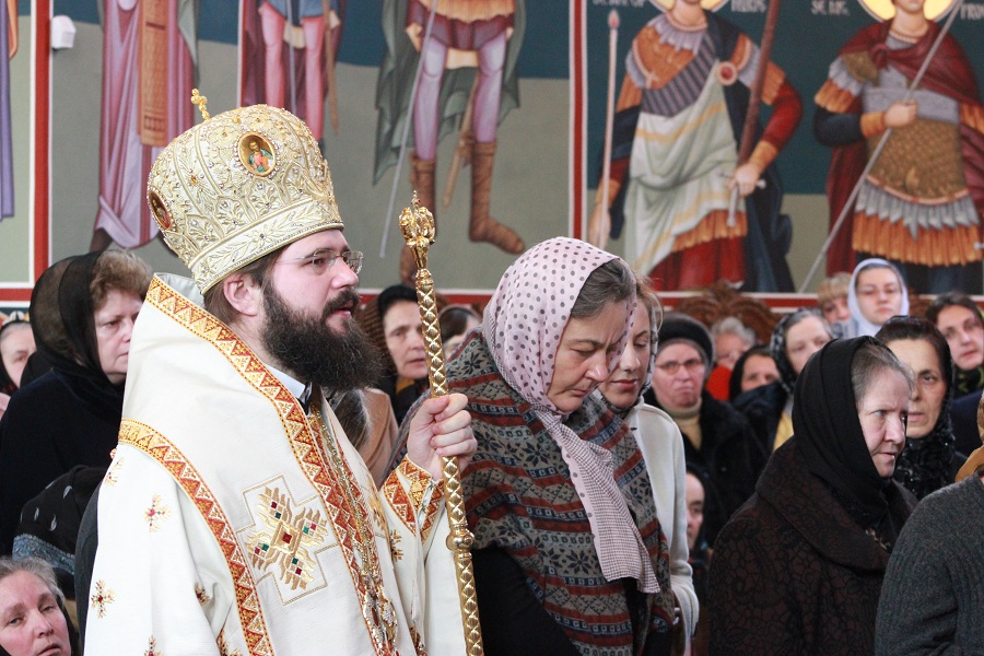 Slujire arhierească la hramul Mănăstirii Sihăstria Putnei