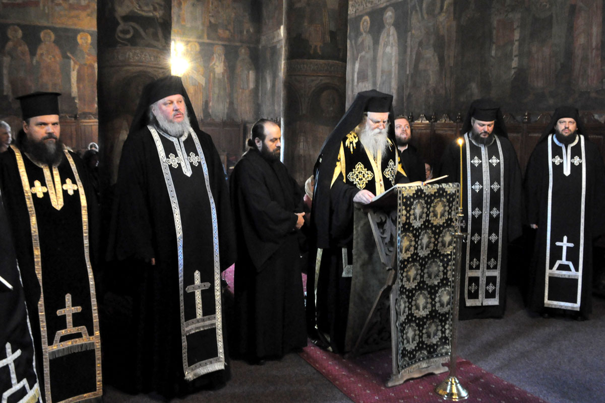 Canonul cel Mare la Mănăstirea Hlincea