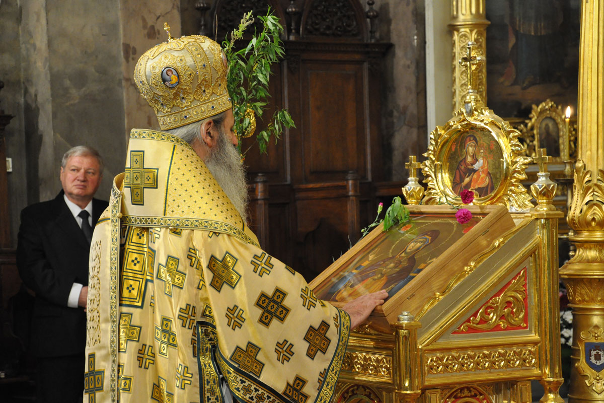 Duminica Floriilor la Catedrala mitropolitană din Iaşi