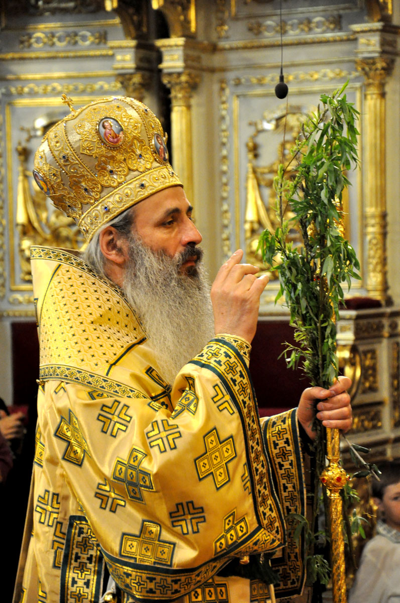 Duminica Floriilor la Catedrala mitropolitană din Iaşi