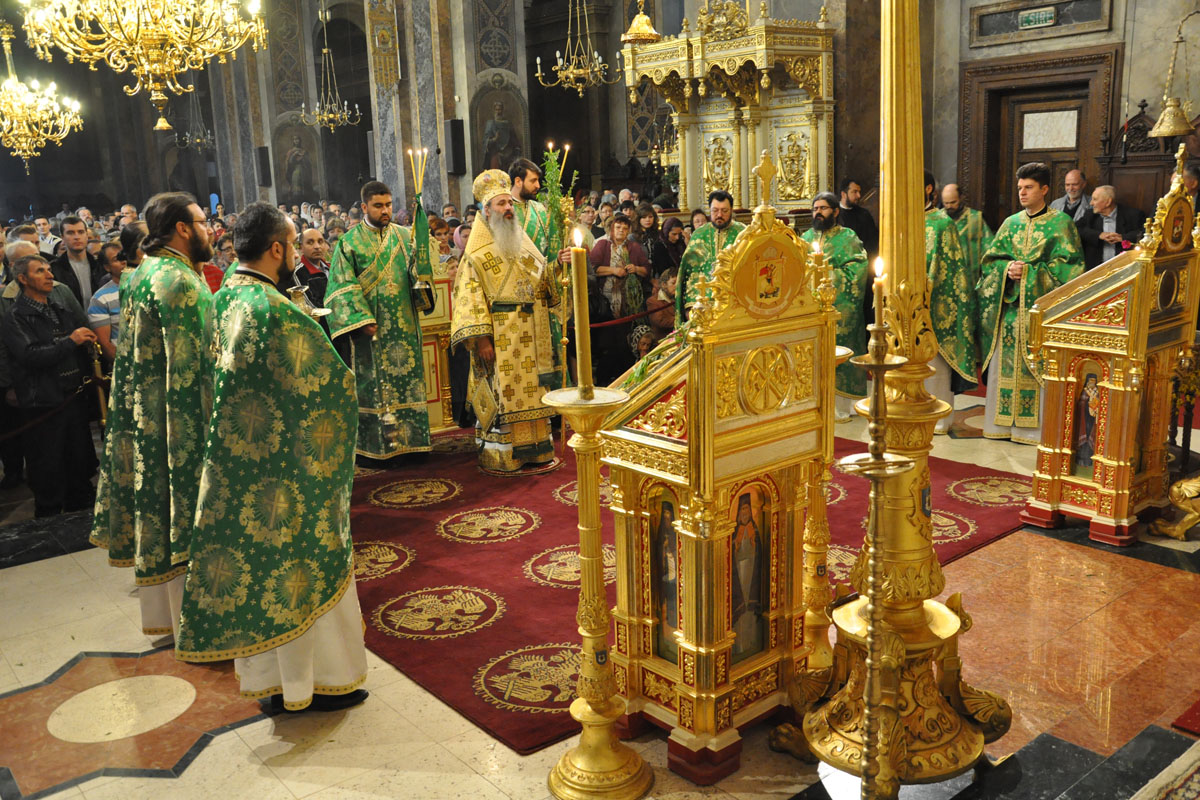 Duminica Floriilor la Catedrala mitropolitană din Iaşi