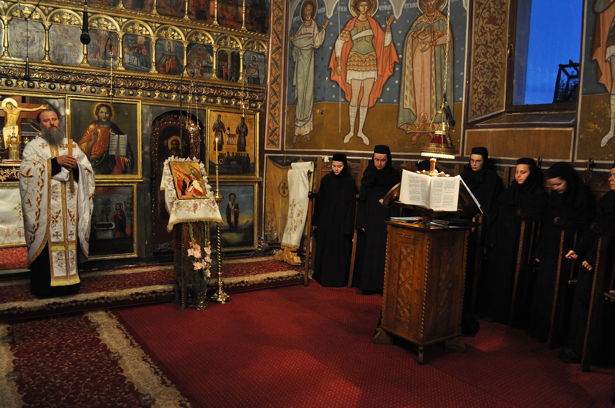 Moment de sărbătoare la Mănăstirea Copou