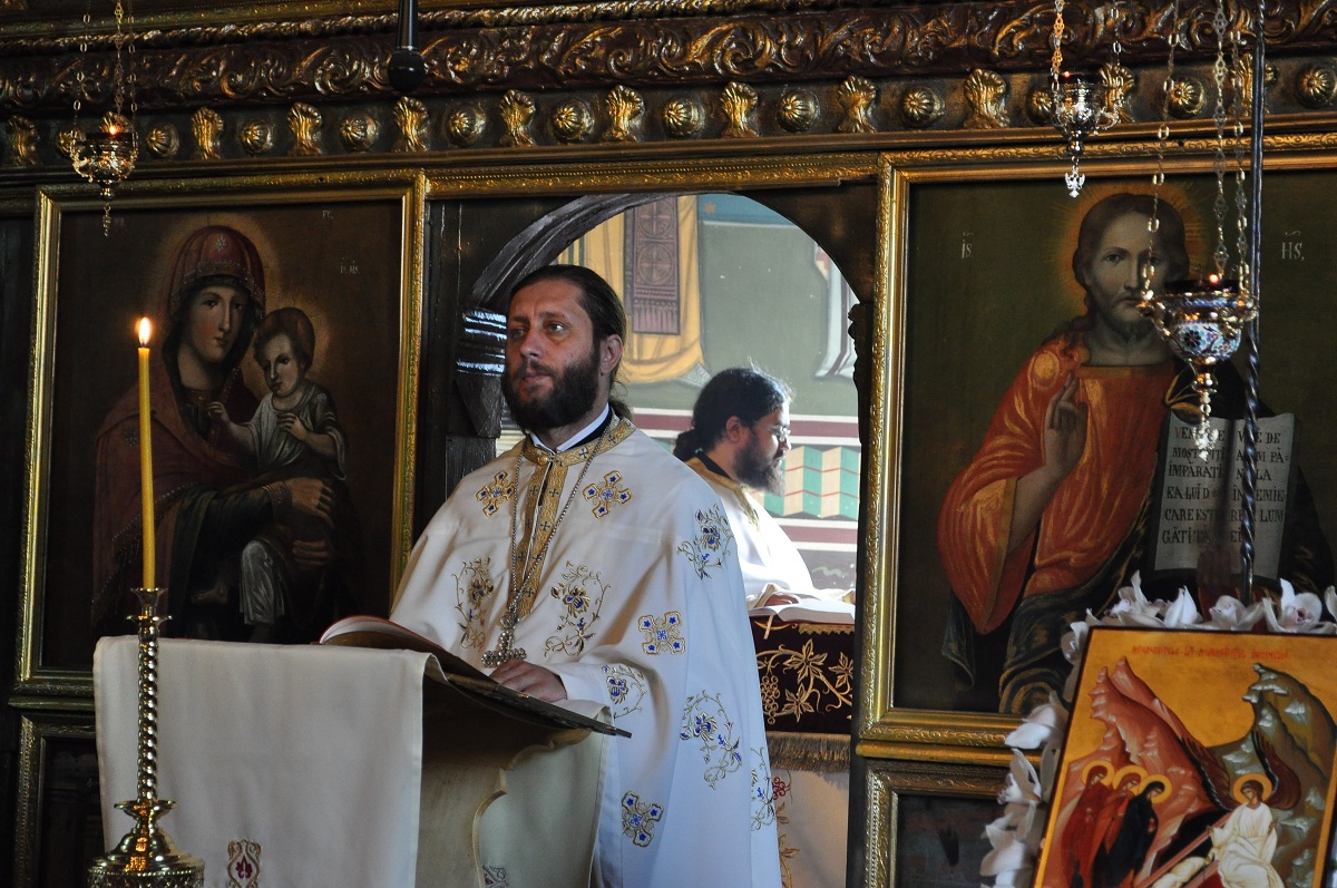 Moment de sărbătoare la Mănăstirea Copou