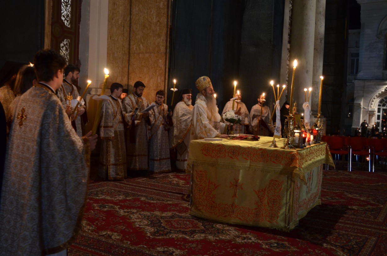 Învierea Domnului la Catedrala mitropolitană din Iaşi