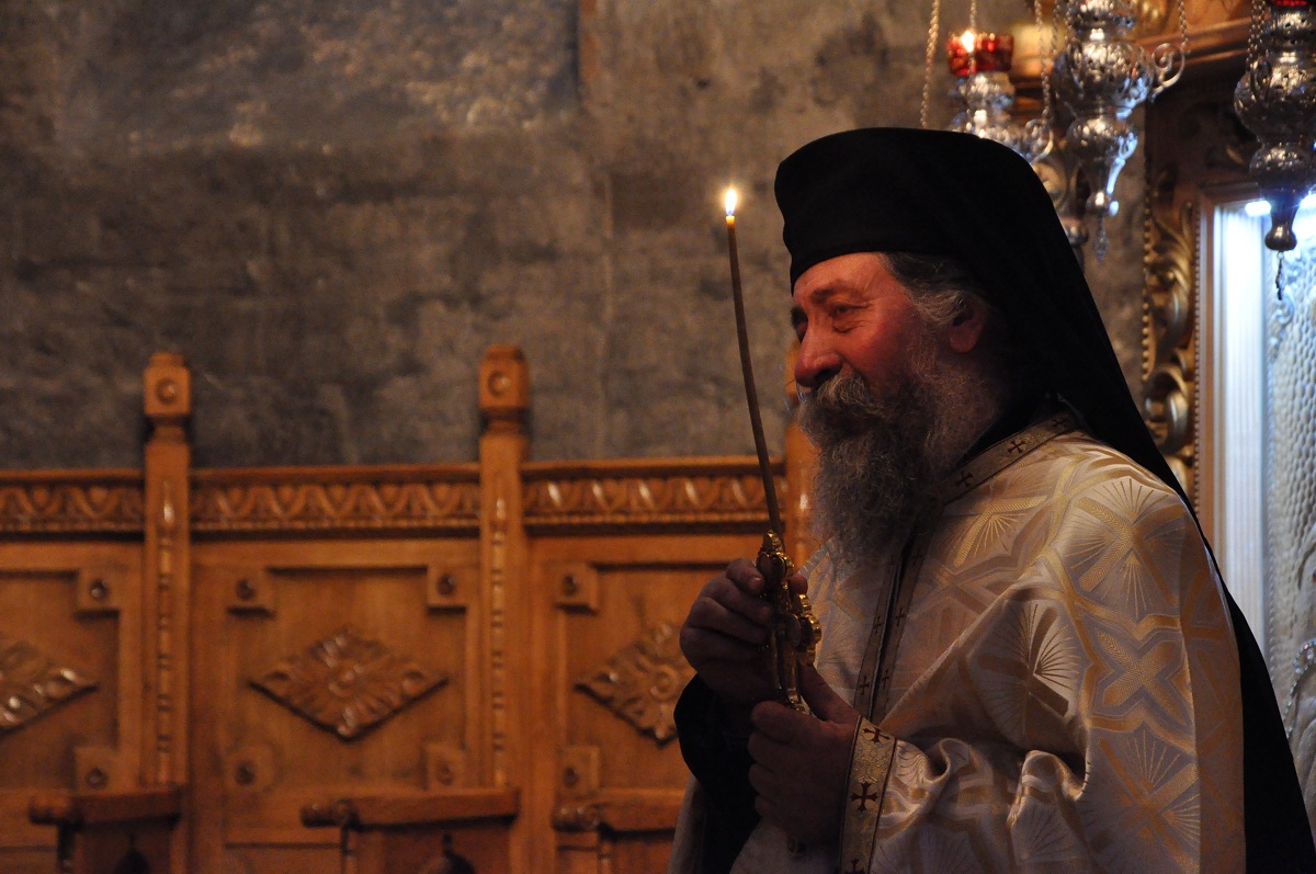 Priveghere în cinstea Înălţării Domnului la Mănăstirea Galata